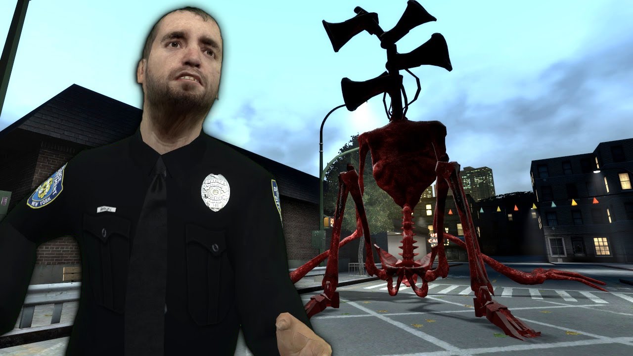 BLOOD SIREN HEAD Found Us in Gmod! - Garry's Mod Multiplayer Survival