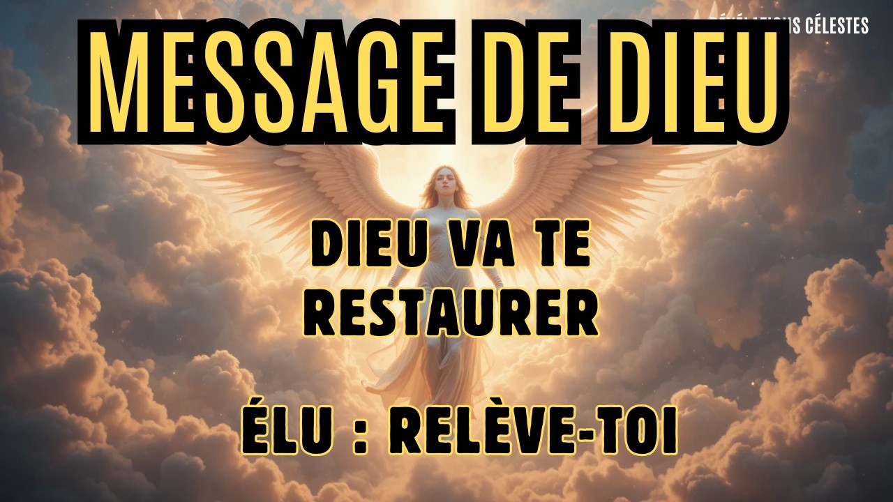 ÉLU : DIEU DIT QUE TON HISTOIRE N’EST PAS TERMINÉE