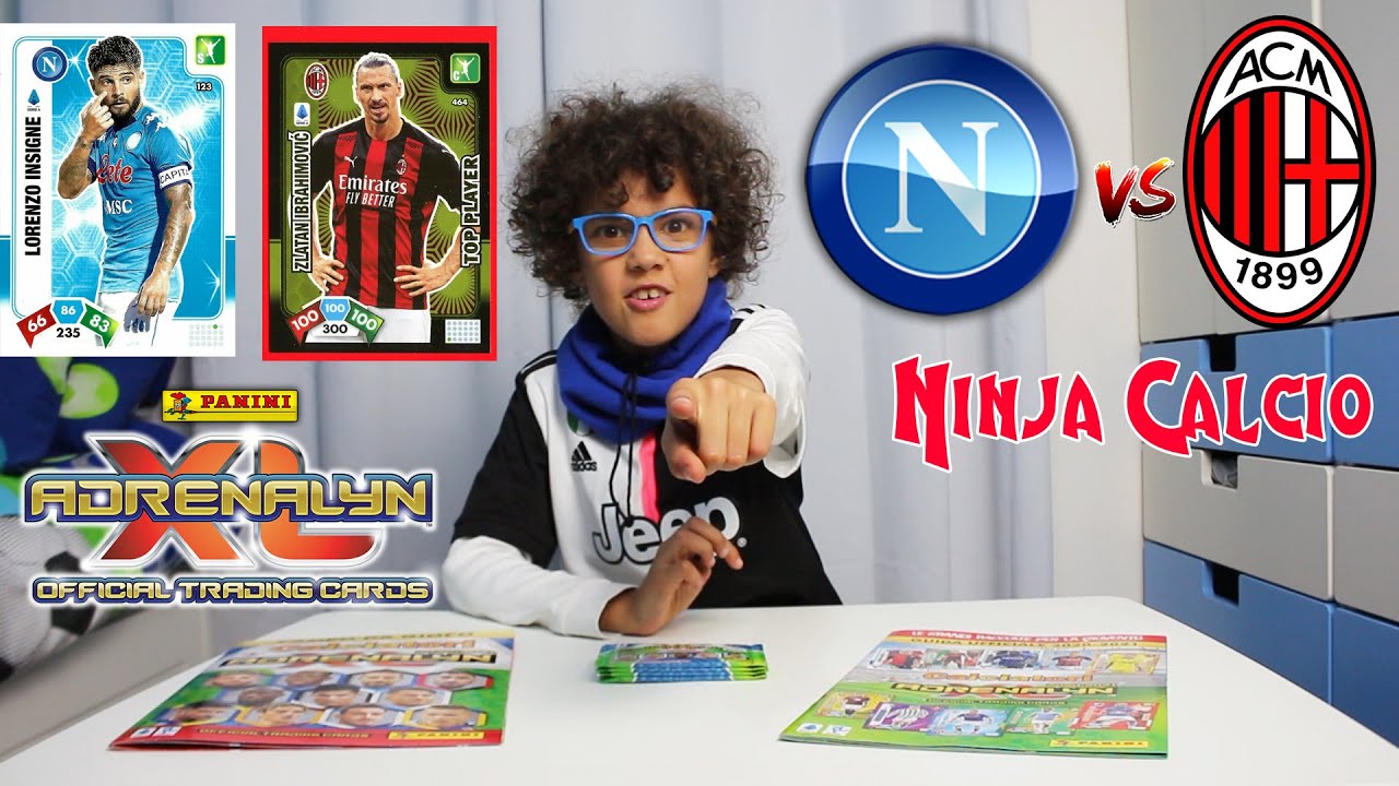 NAPOLI vs MILAN - MEGA STARTER PACK ADRENALYN 2020-2021
