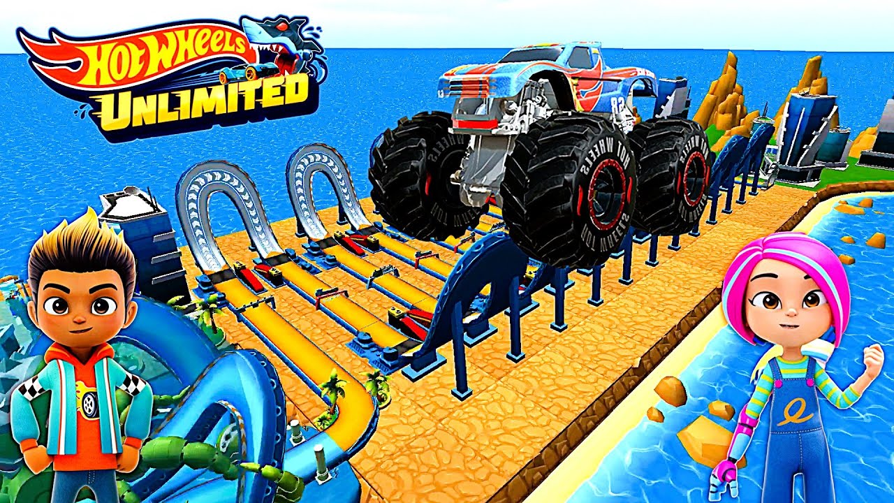 Hot Wheels Unlimited 2: Let’s Race New Tracks Monster Trucks