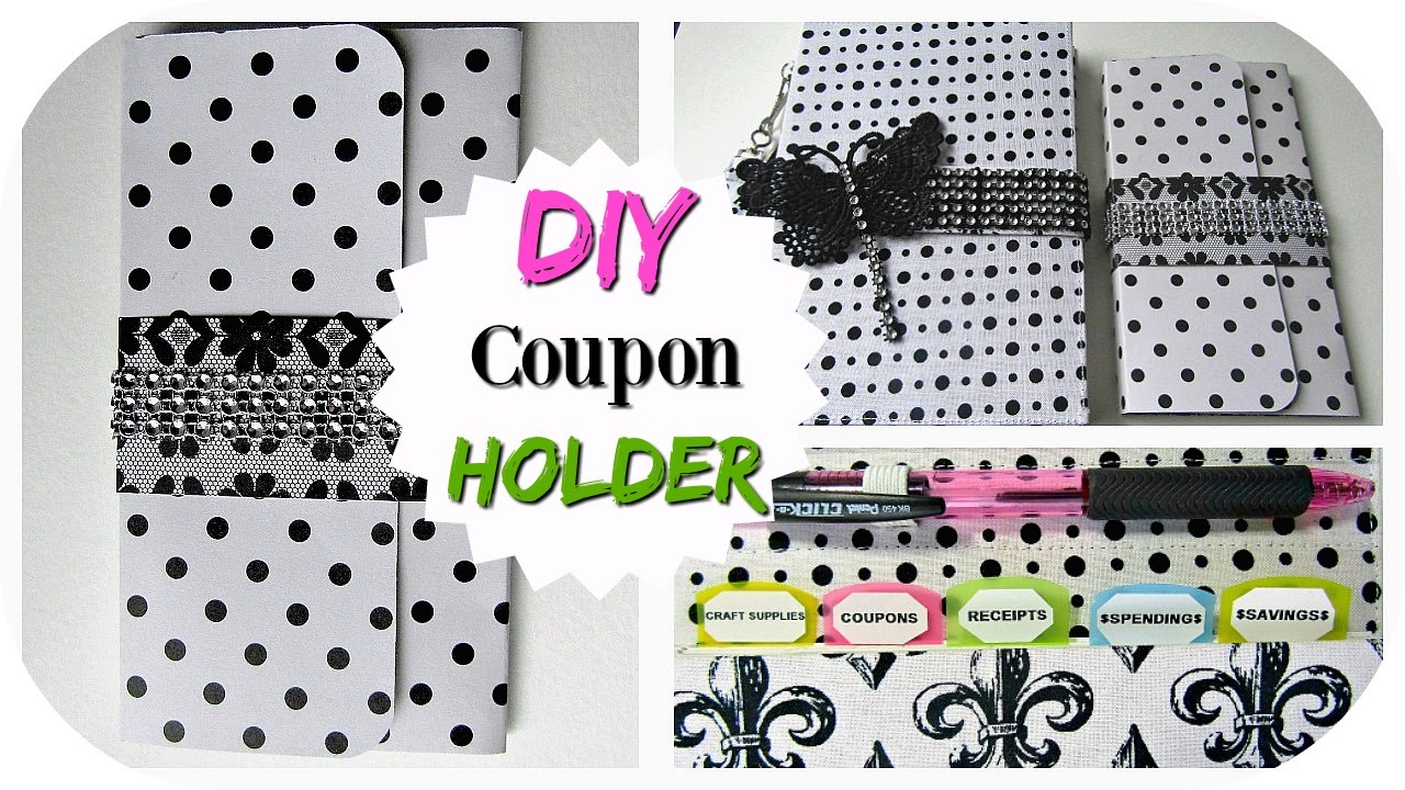DIY Coupon Holder