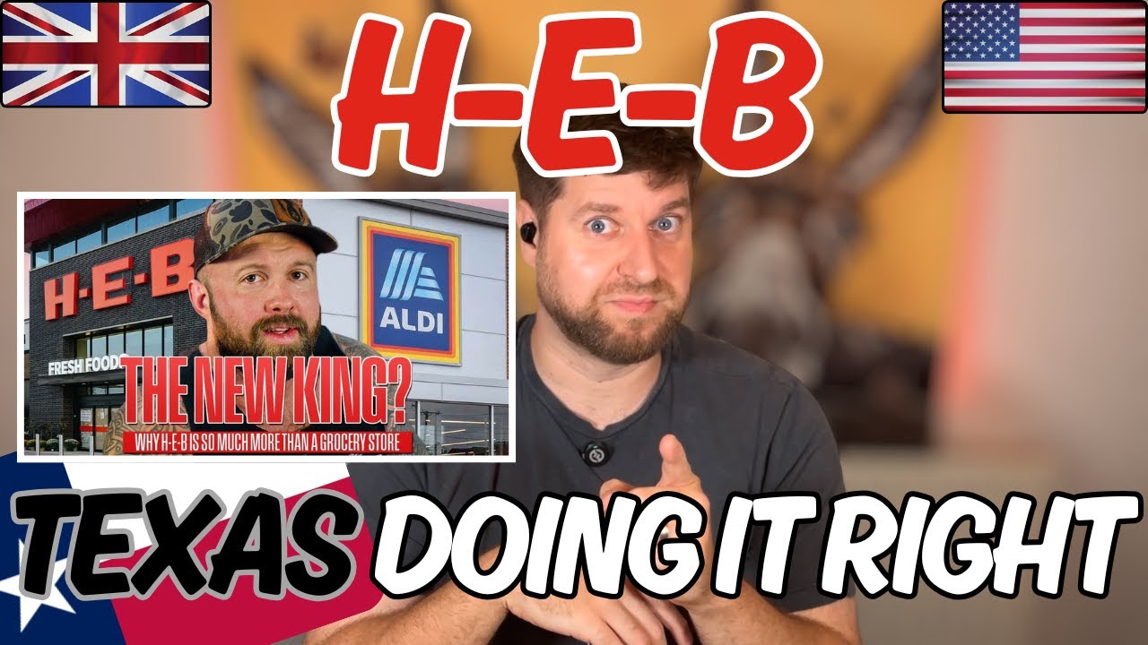 BRIT REACTS to The FEMA Of Texas - HEB The Grocery Store (FAT FILES) 🇺🇸