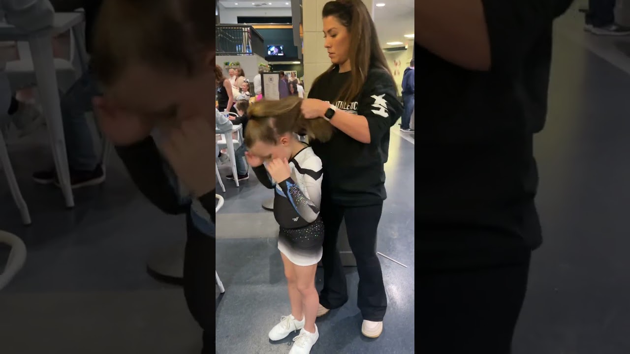 How to high cheer pony tail