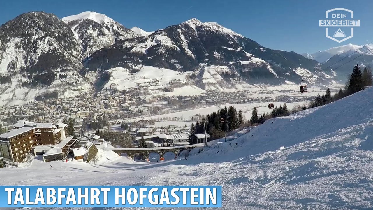 H9 Talabfahrt auf der Schlossalm (Skigebiet von Bad Hofgastein)