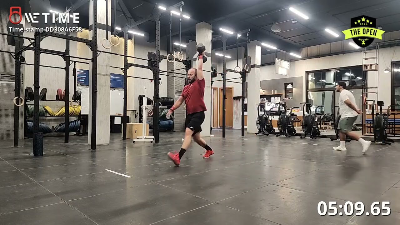 Constantin Ciurea -  crossfit open 26.2