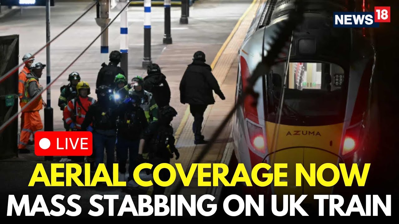 Huntingdon Attack LIVE News | Two Arrested In UK Train Stabbing Case | London Train Stabbing | N18G