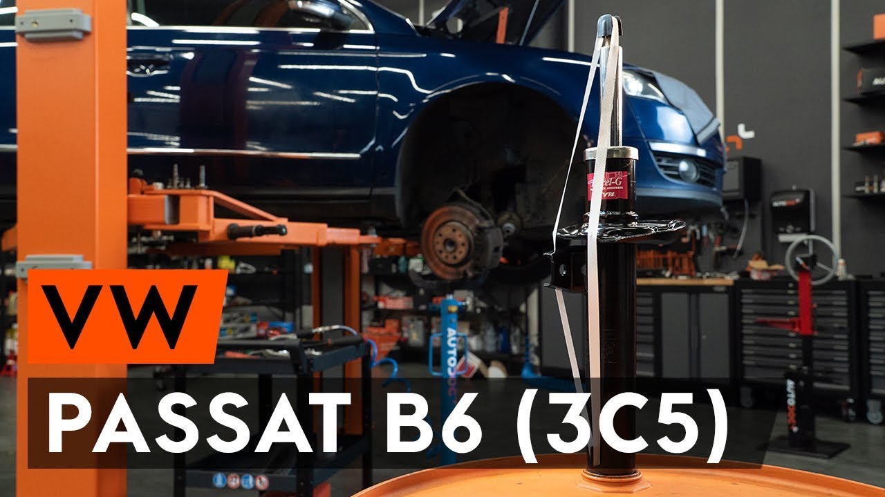 Jak wymienić przedni amortyzator w VW PASSAT B6 (3C5) [PORADNIK AUTODOC]
