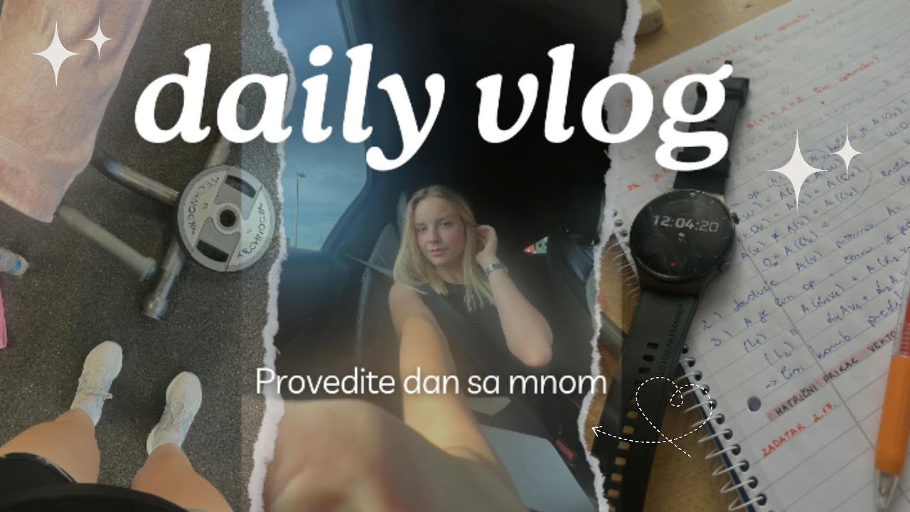 PROVEDITE DAN SA MNOM 🤡 || buđenje u 5, trening, učenje, kuhanje 🌞🥘📖