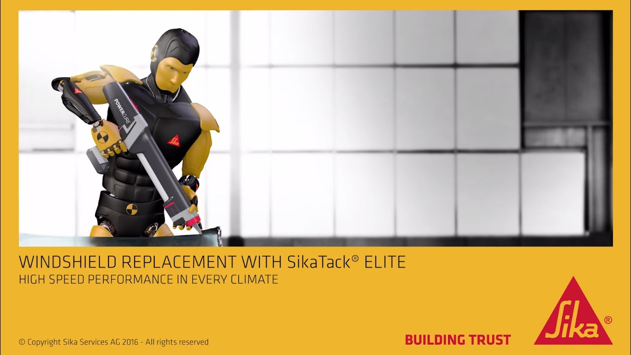 Windshield Replacement with SikaTack® ELITE
