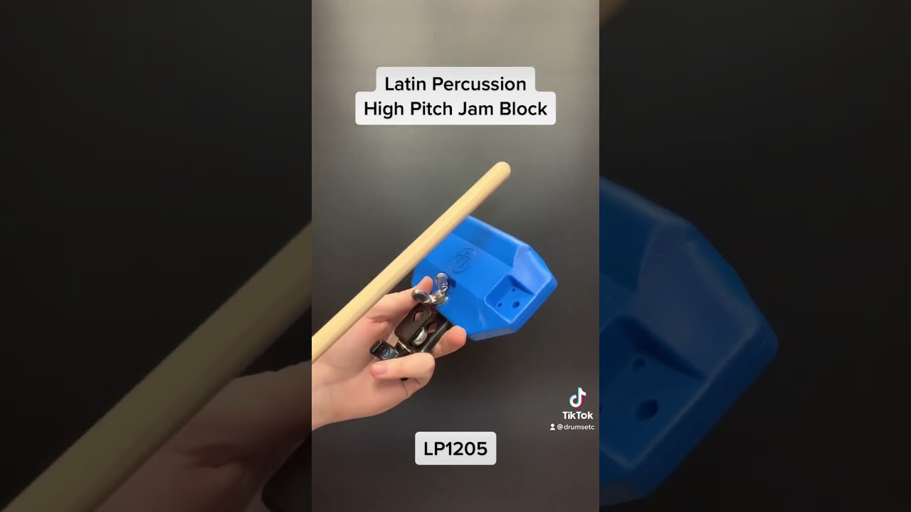 Latin Percussion High Pitch Jam Block LP1205 #percussion #sample  @LPYT