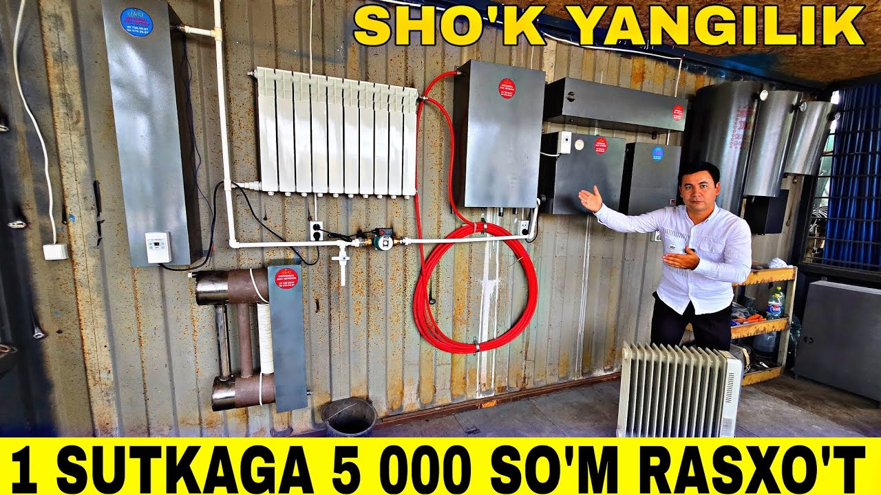 QISH MAVSUMIGA YANGILIK 1.SUTKAGA 5.MING SO'M RASXO'D UY ISITGICH