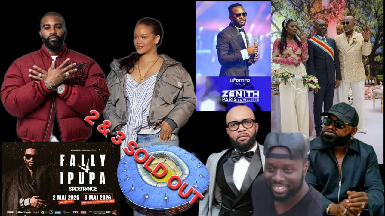 FALLY IPUPA SANS LIMITE SDF 99% SOLD OUT GIMS ET KOFFI HUMILIÉ, CHARLY PRINCE VISA 5 ANS, FERRÉ,WATA