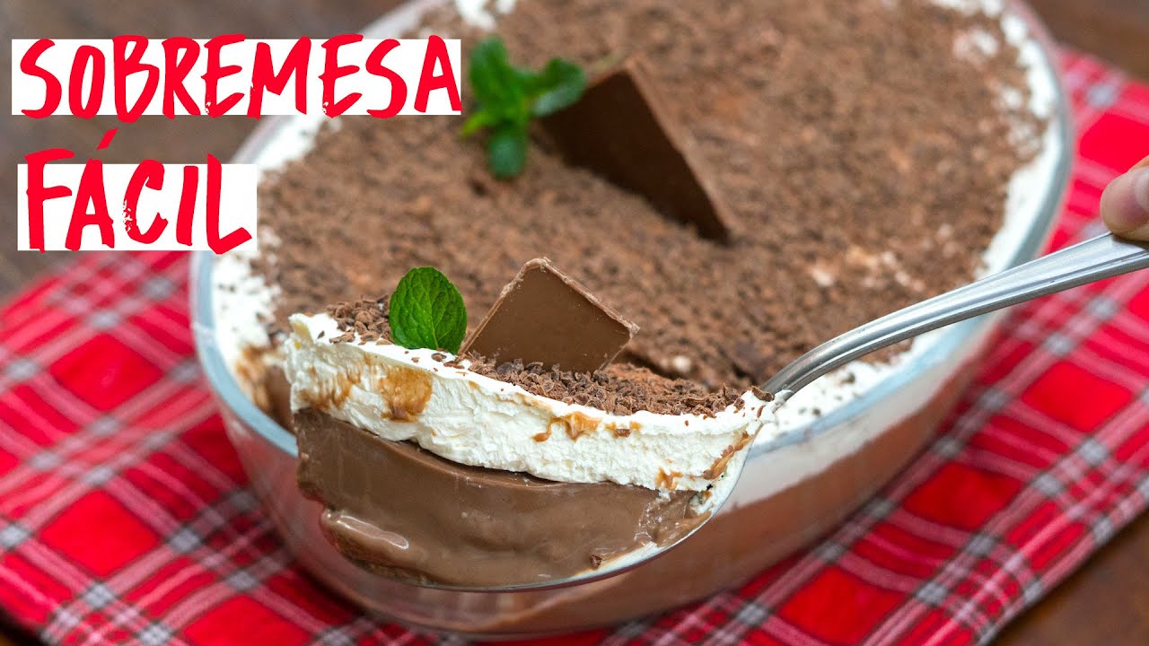 PAVÊ GELADO DE ALPINO: Sobremesa Simples e Fácil de Chocolate - Cozinha do Bom Gosto - Gabi Rossi