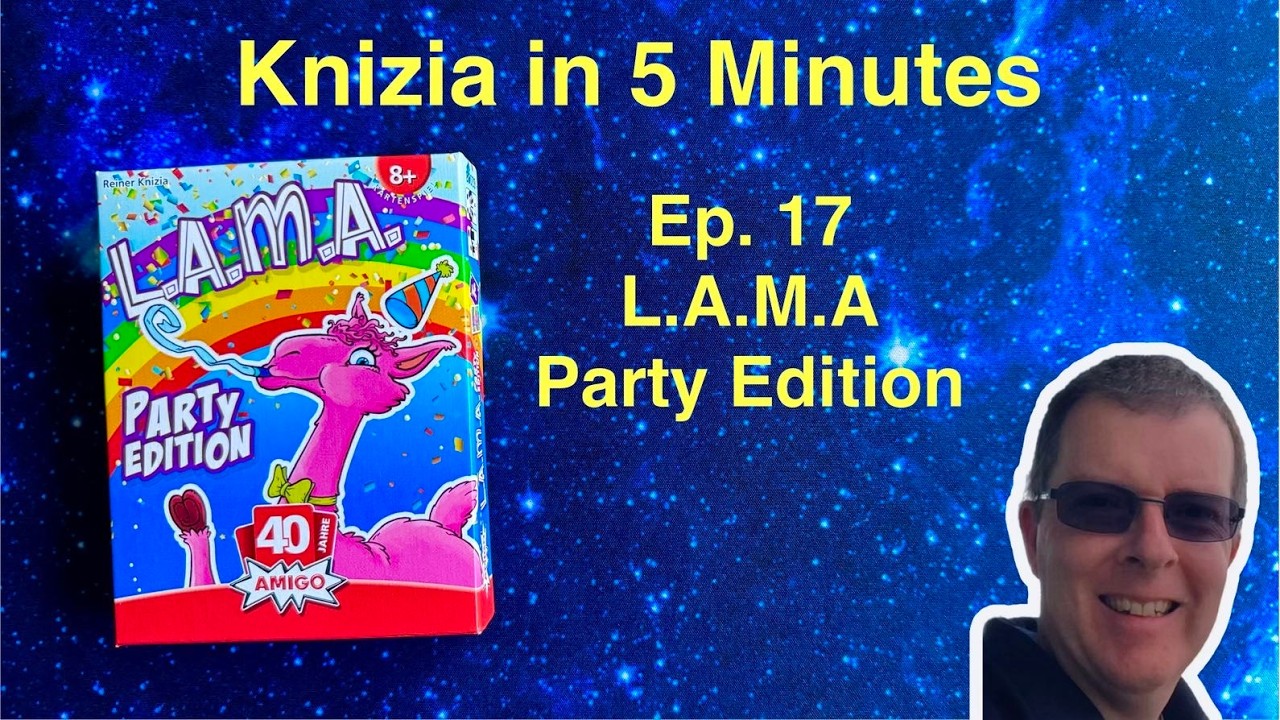 Knizia in 5 Minutes. 17 LAMA Party Edition.