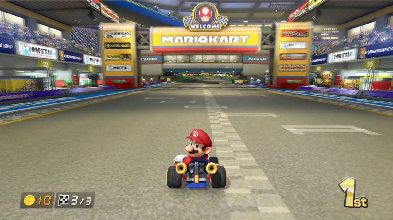 Mario Kart 8: Mario Kart Stadium [1080 HD]