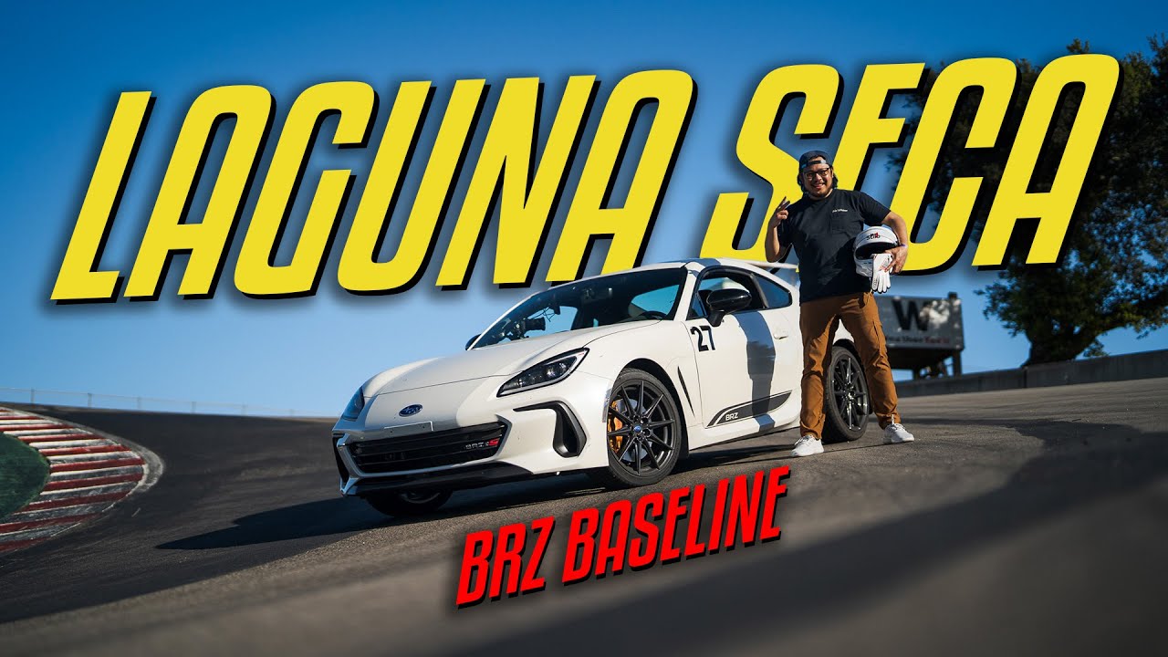 BRZ tS at Laguna Seca - Will it keep up with the GT3?