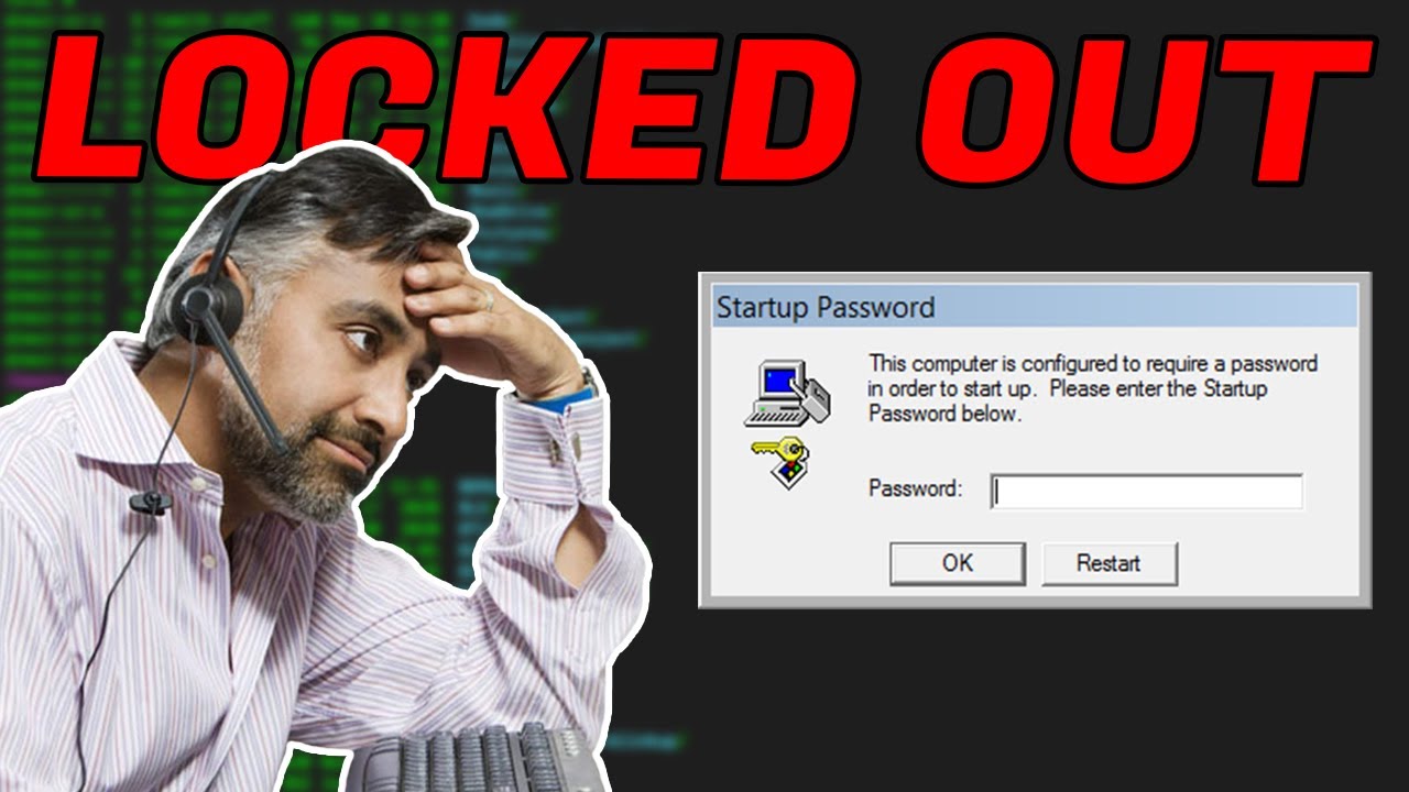 Scammer Locked Out Of His Own PC [SYSKEY'D] - FULL CALL