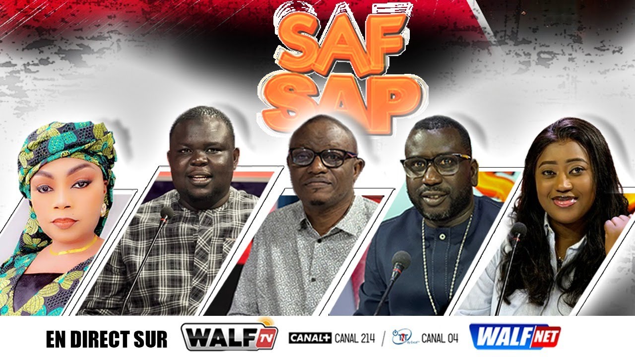 SAF SAP du jeudi 5 février 2026 sur walf tv