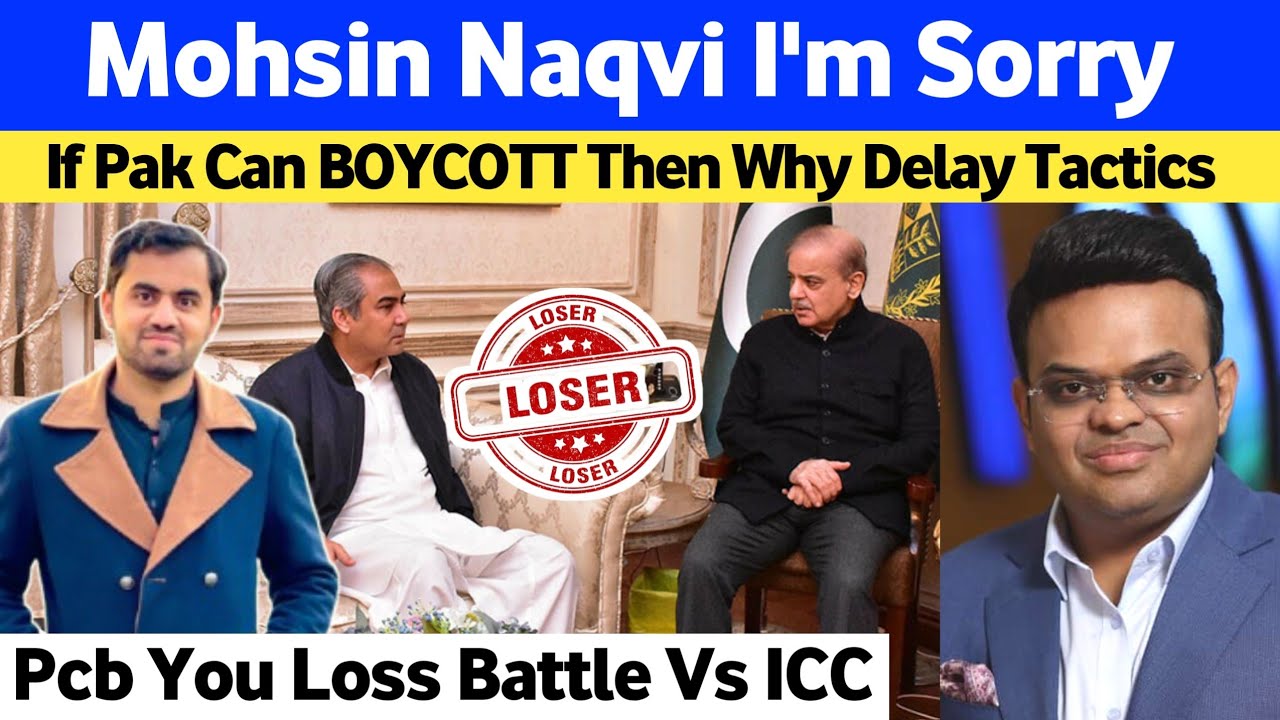Mohsin Naqvi STOP Making Us Fool | Pcb Want Face-savings But Getting More Shame | Jay Won Vs Pcb 🥹