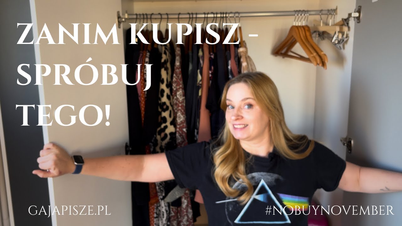 Czujesz potrzebę zakupów? Wypróbuj najpierw te sztuczki #odgracanie #porządkiwszafie