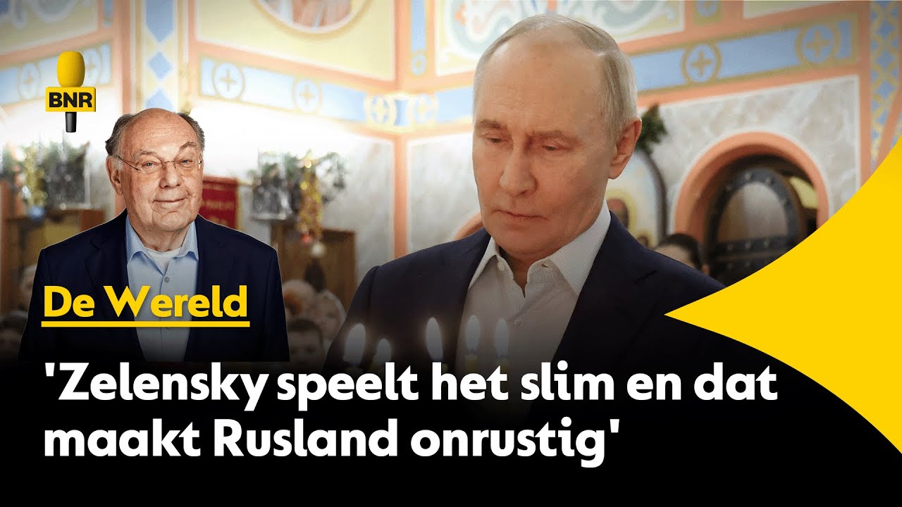Rusland is doodsbang voor het plan van Zelensky | De Wereld