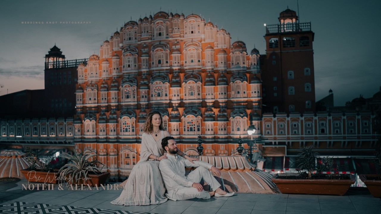 Jaipur Destination Post-Wedding Shoot | Noteh & Alexandra | Cinematic Love Film