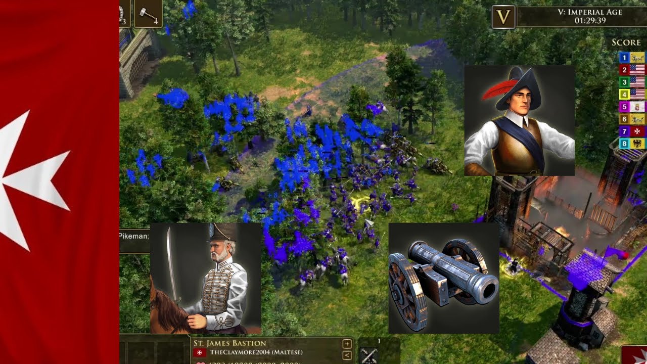 AOE3DE: Forest nothing as Malta! FFA