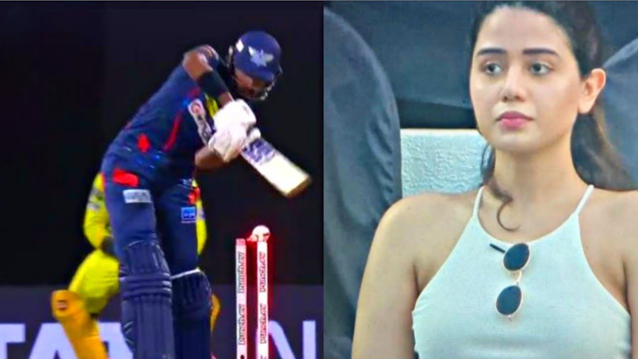 Devdutt Paddikal Girlfriend Sad reaction after He Failed yet again to perform against CSK