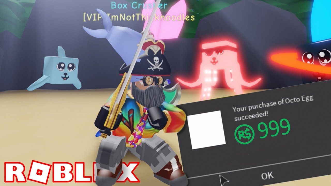 BUYING THE ROBUX OCTO EGG!! | ROBLOX Unboxing Simulator