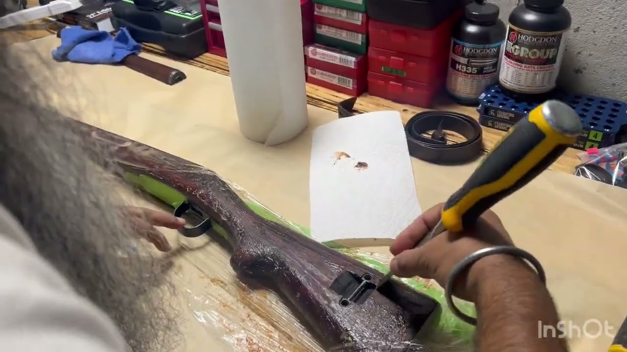 k31 refinishing stock from start to end