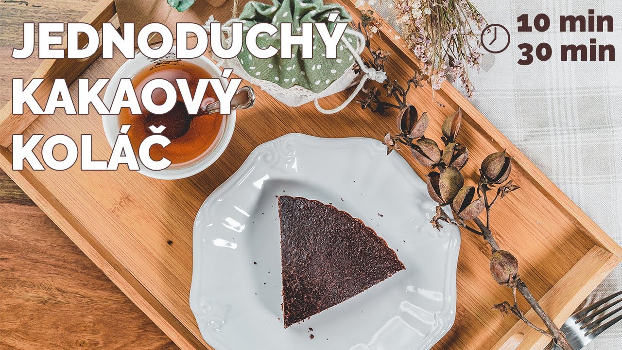 RÝCHLY KAKAOVÝ KOLÁČ | RECEPTY