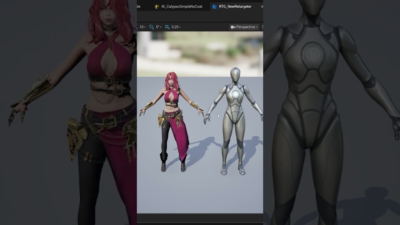 Easy Animation Retargeting Unreal Engine 5.6 #tutorial #unrealengine #gamedevelopment