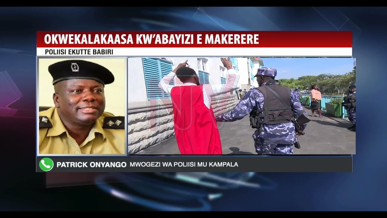 Ab’e Makerere beekalakaasizza lwa nsako y’abayizi, poliisi eriko beekutte