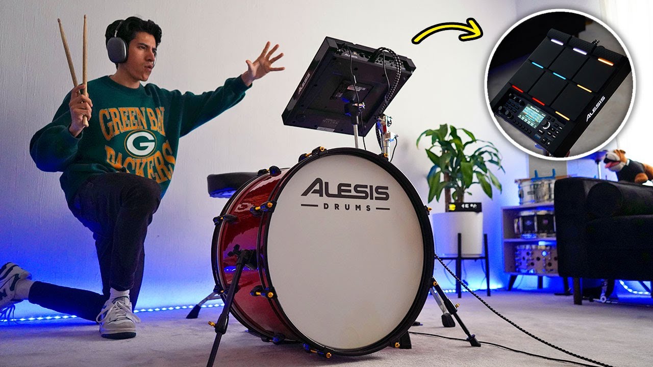 Toqué un PAD de SAMPLES por primera vez | Alesis Strike MultiPad