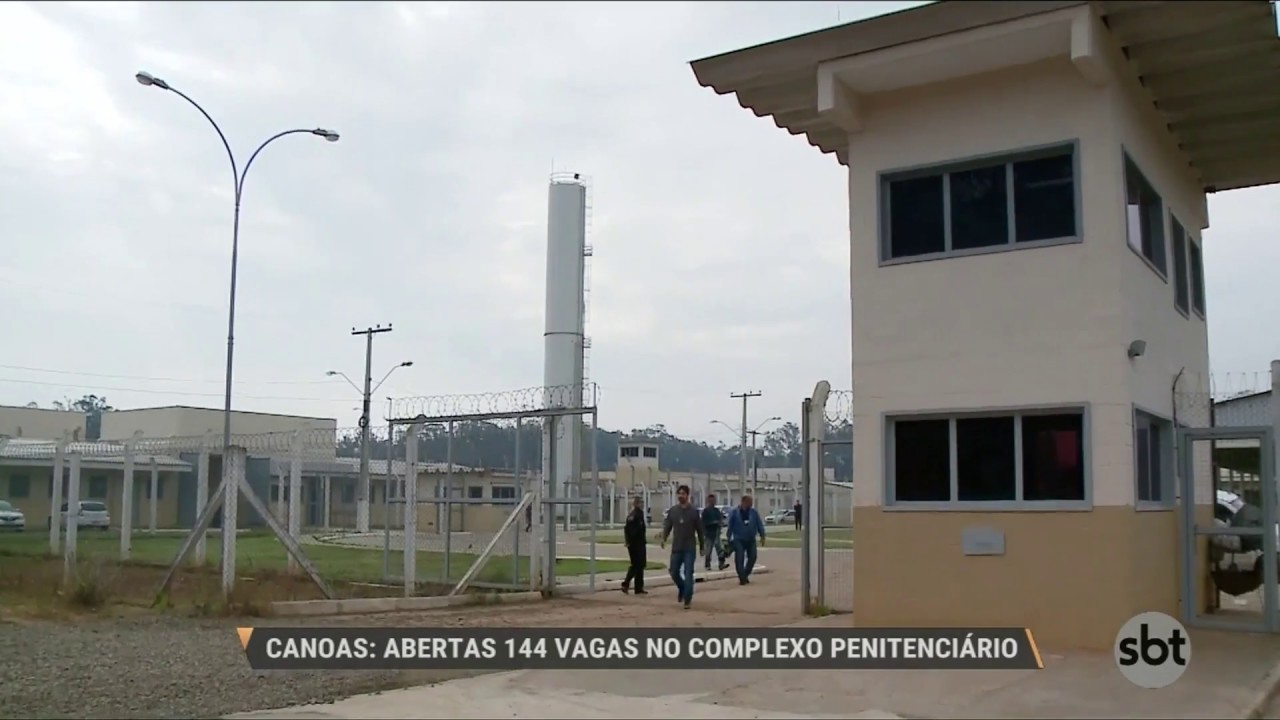 Complexo Penitenciário de Canoas abre 144 vagas