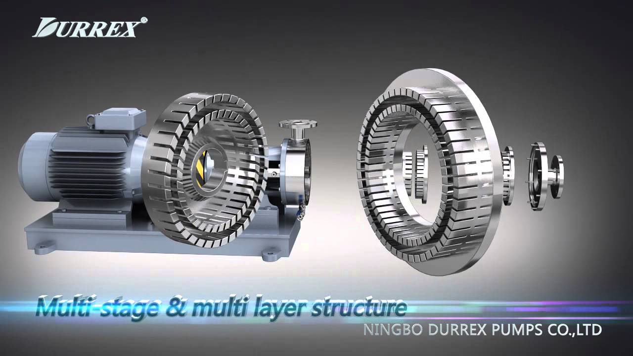 DURREX homogeneous ＆ emulsification pump