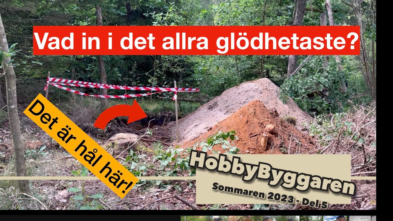 ByggSommar 2023 del5 - Äntligen, börjar vi projekt byta fönster! Steg 1: säkerhet.