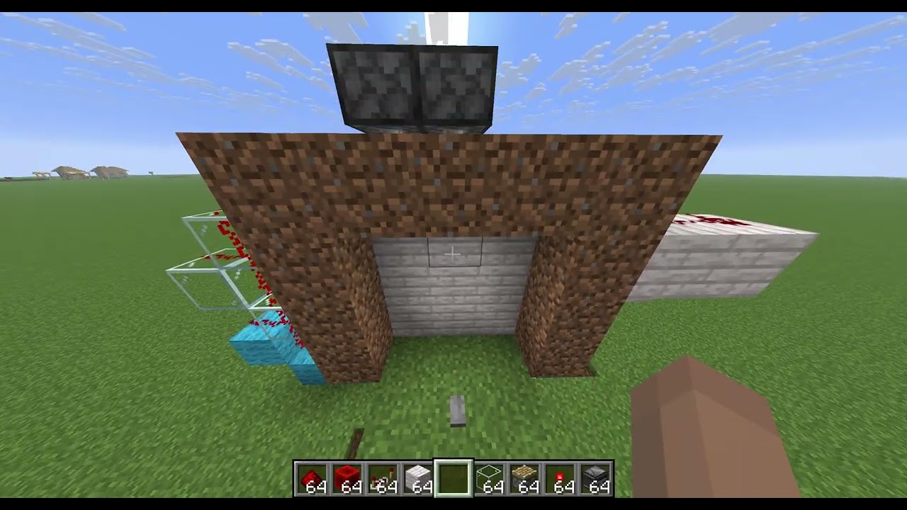 genius tries making a 3x3 door in minecraft