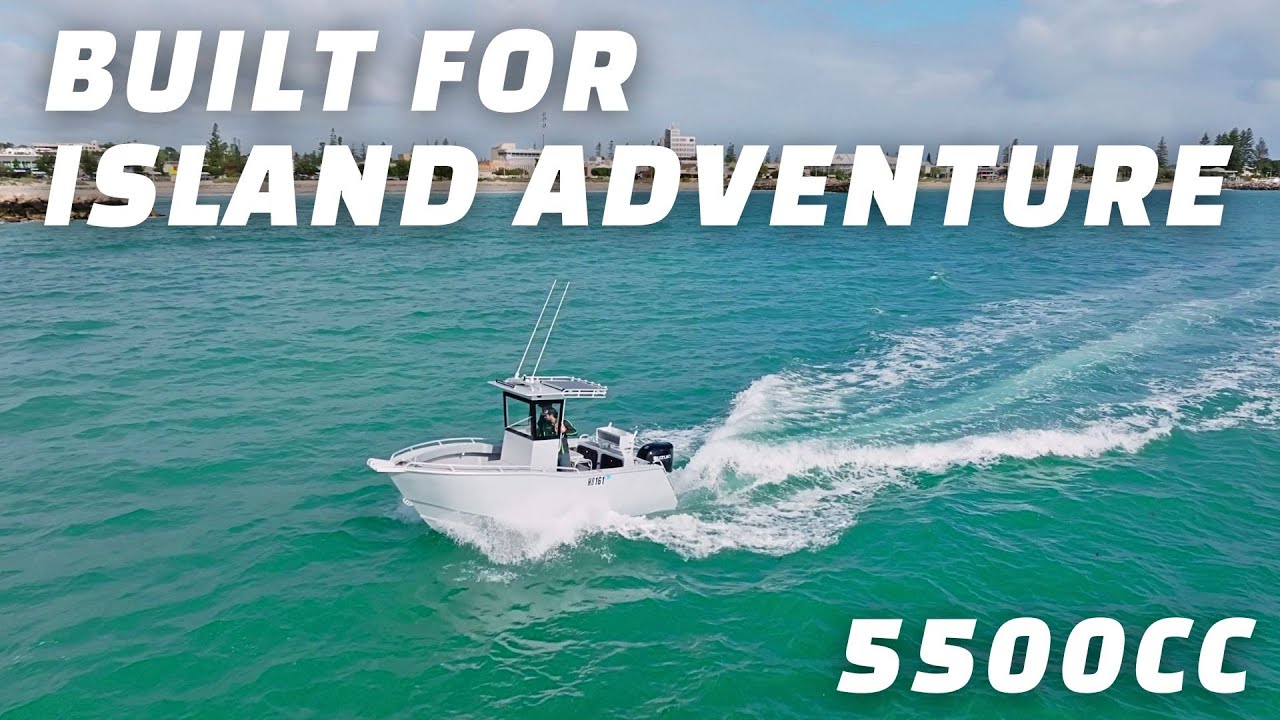 CNC Marine 6m plate boat - Built by Weldo's - Ultimate Fishing & Diving Rig