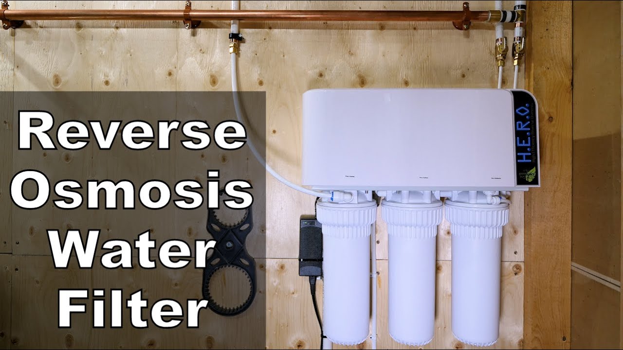 Reverse Osmosis Water Filter Install