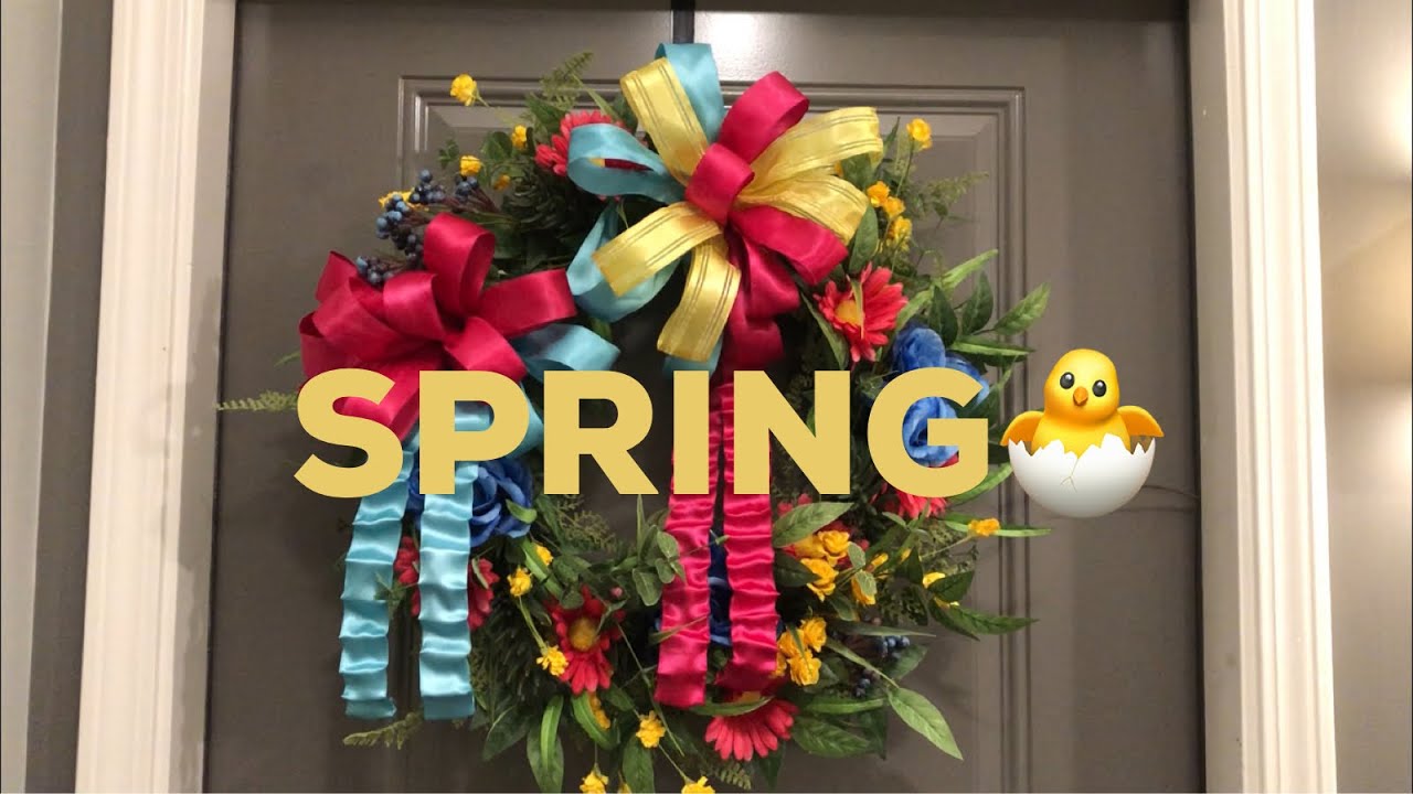 IT'S BACK!/ANOTHER EPISODE OF THE DOOR CHRONICLES/SPRING DECOR AT MOM'S HOUSE