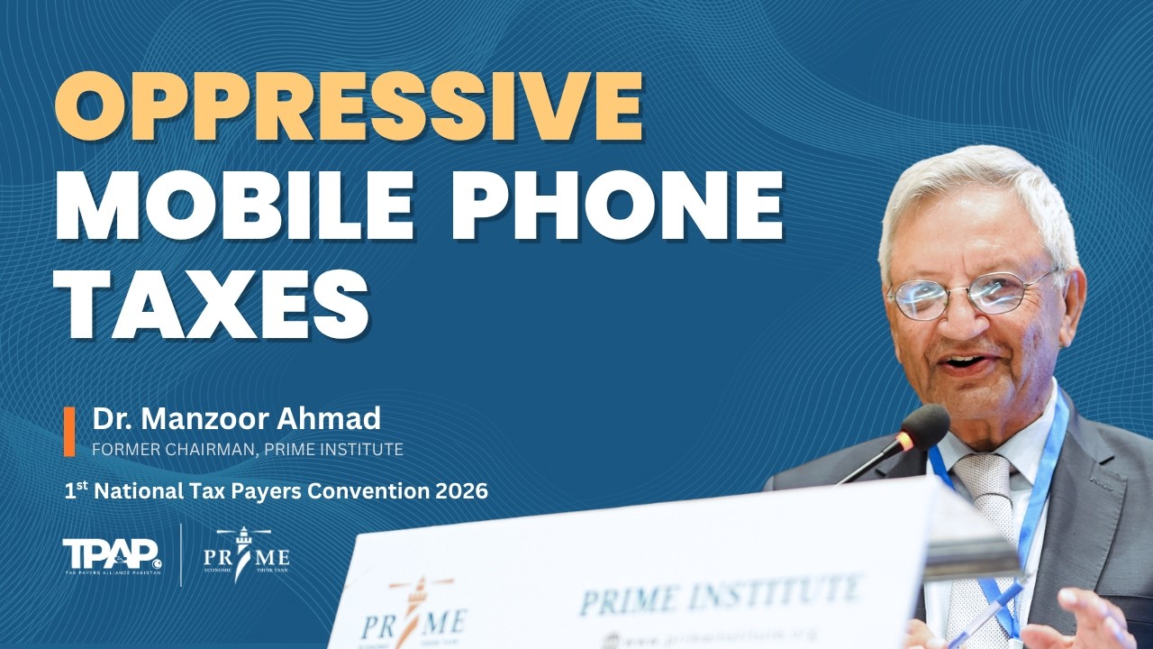 Pakistan's Smartphone Tax Is a Failed Policy | Dr. Manzoor Ahmad