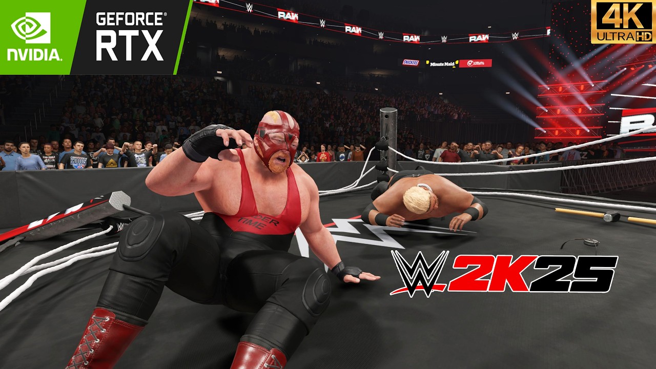 WWE 2K25  - Vader vs Rikishi – No Rules, Just Destruction! (4K 60FPS)