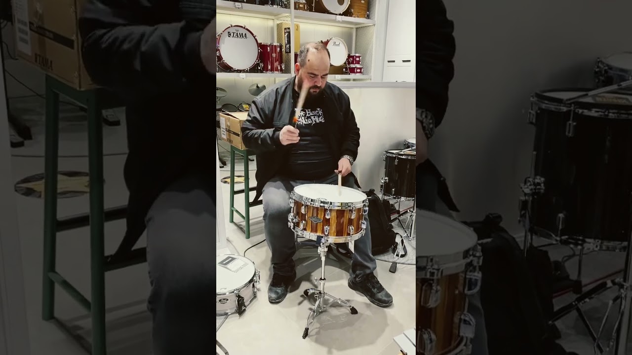 Tama starclassic snare sound 