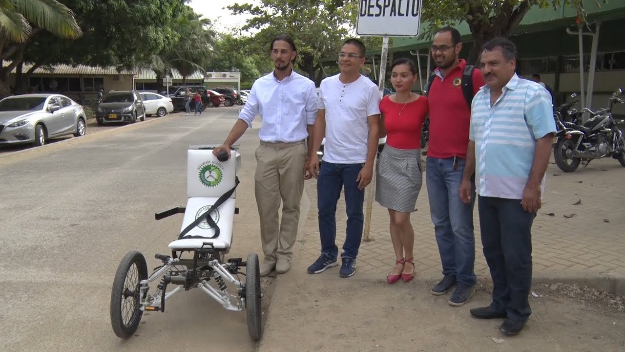 Estudiantes de Ing. Mecánica de Unicórdoba crean bicicleta eléctrica impulsada por energía solar