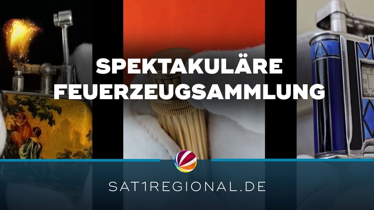 Feuerzeuge: Spektakuläre Privatsammlung in Hamburg ausgestellt