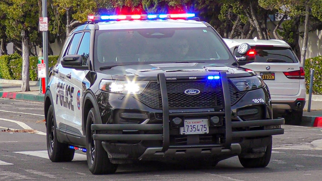 Culver City Police Responding Code 3 x6