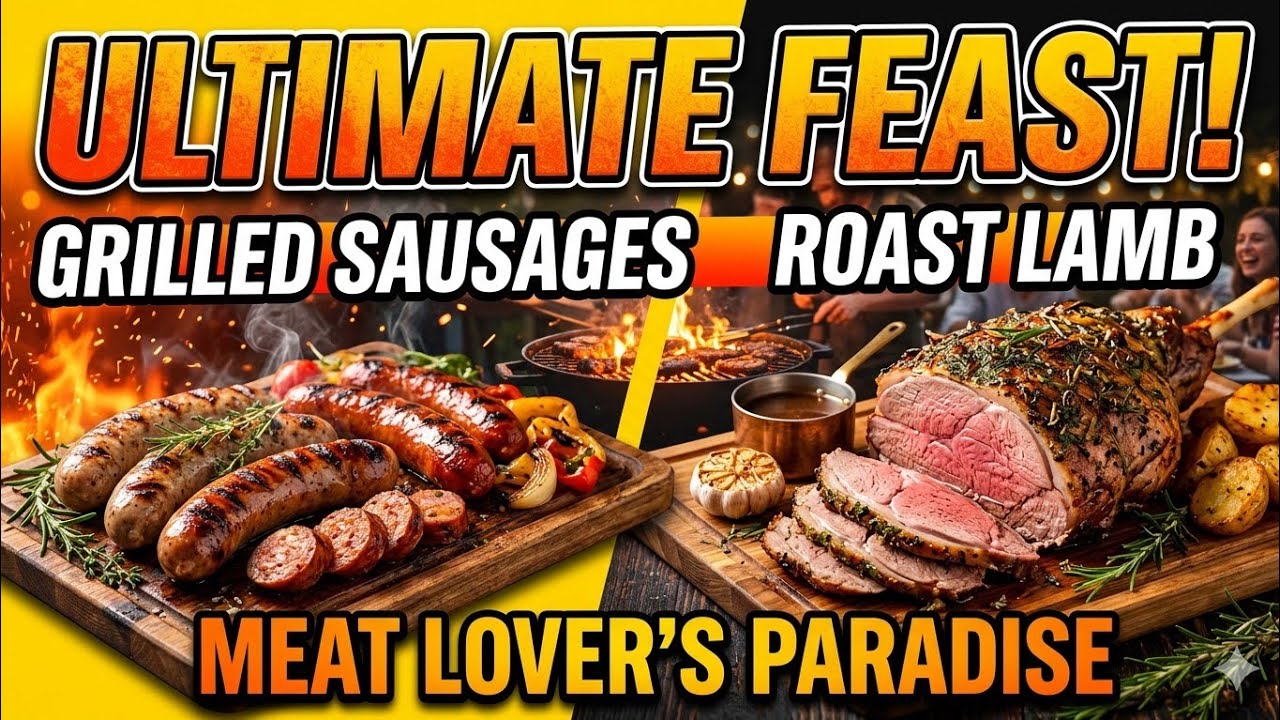 UK 🇬🇧 most famous Roast Lamb with authentic spices mouth watering...