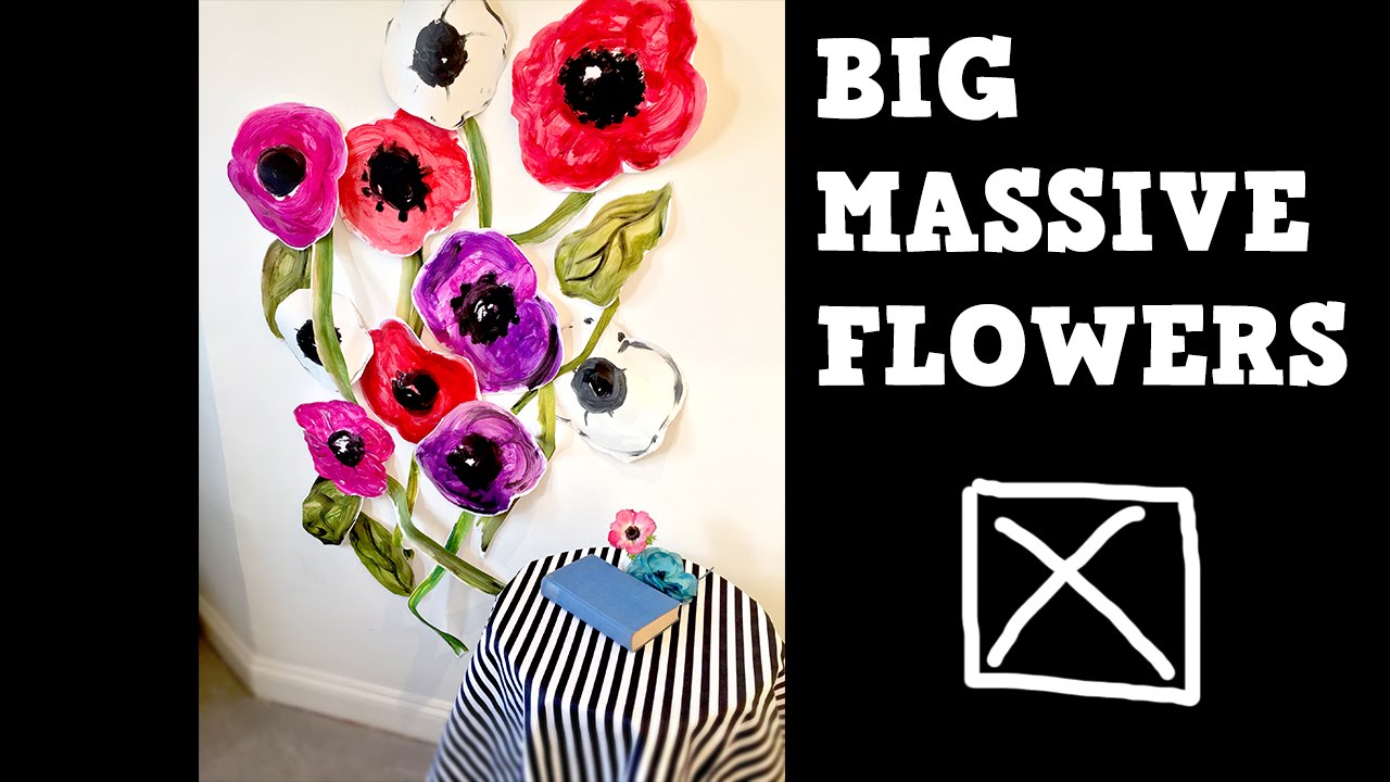 Big Massive Flowers - Art Activity
