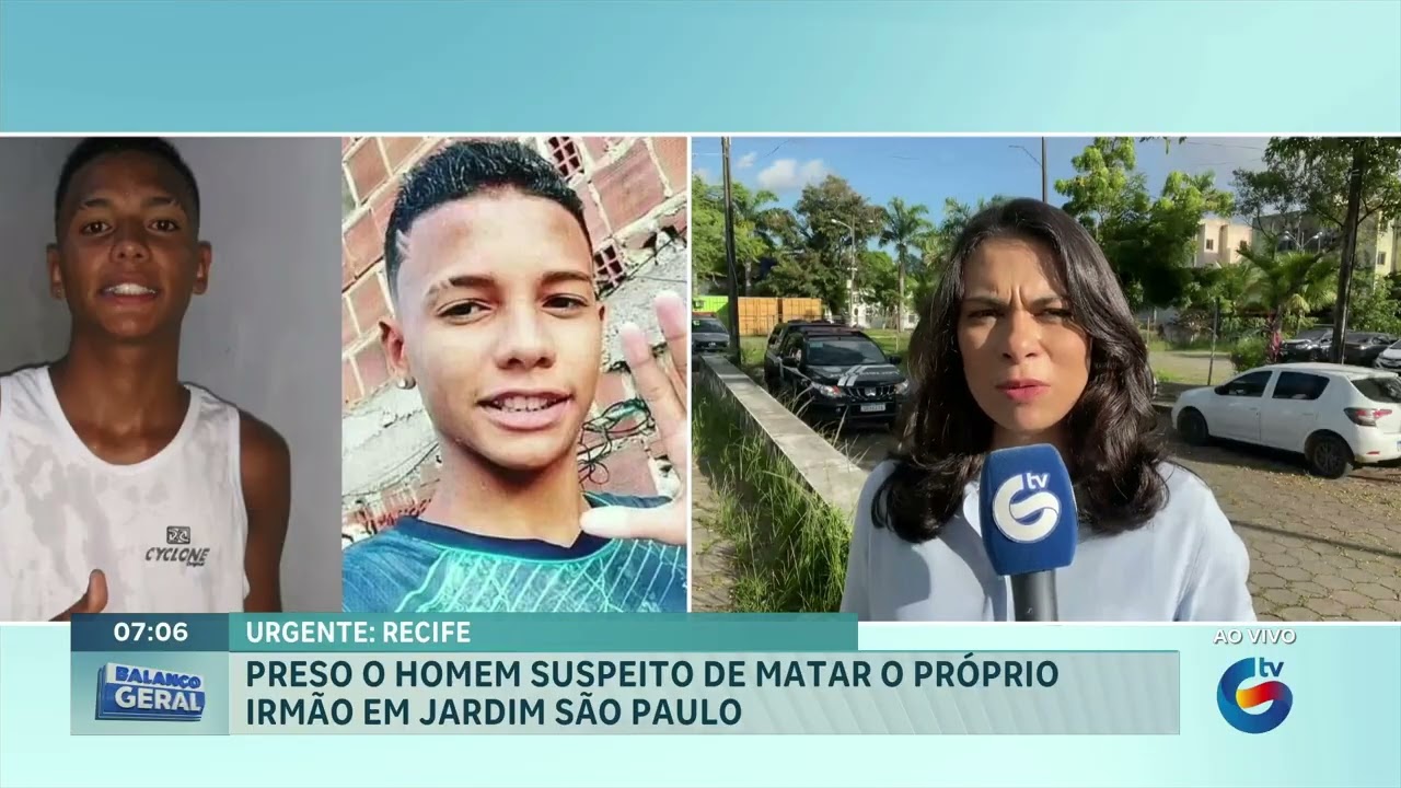Homem que matou o irmão a facadas em Jardim São Paulo é preso pela polícia